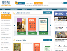 Tablet Screenshot of librosdeturismo.com.ar
